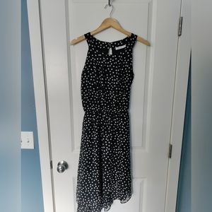 Ricki's Black and White Polkadot Dress Size 4